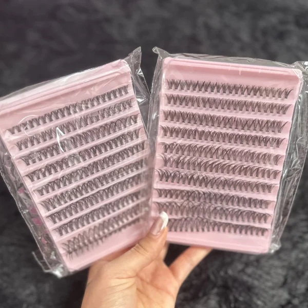 Pestañas punto a punto 200